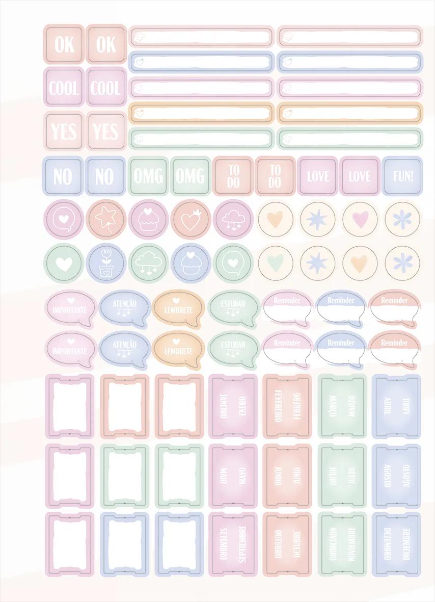 CADERNO ESPIRAL CAPA DURA 1/8 80 FOLHAS - LA CREME — miniatura 6