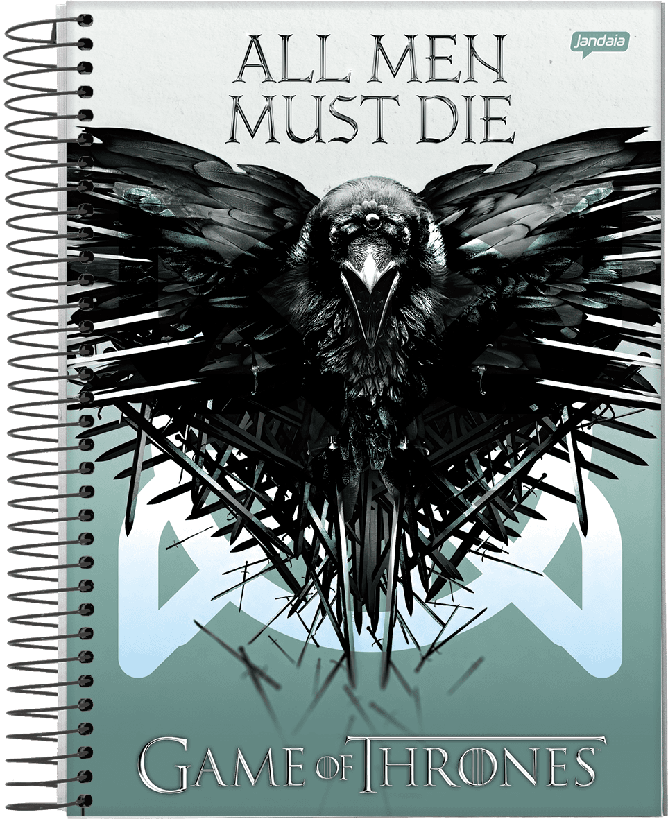 CADERNO ESPIRAL UNIVERSITÁRIO CAPA DURA 10 MATÉRIAS 160 FOLHAS - GAME OF THRONES — miniatura 4