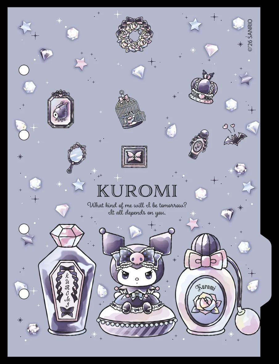 CADERNO COLLEGE CAPA DURA 80 FOLHAS ARGOLADO - KUROMI — miniatura 6