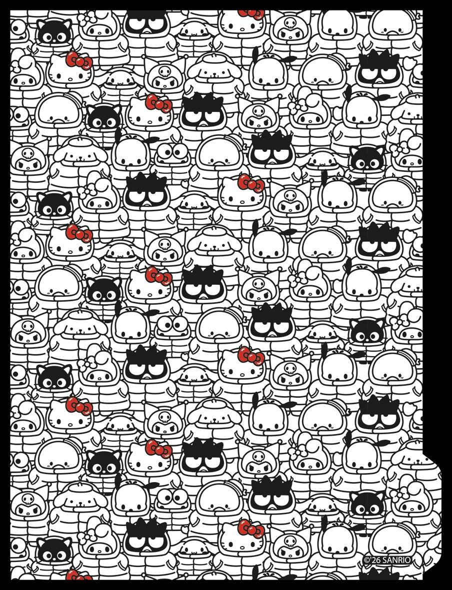 CADERNO ARGOLADO UNIVERSITÁRIO 80 FOLHAS - HELLO KITTY & AMIGOS — miniatura 7