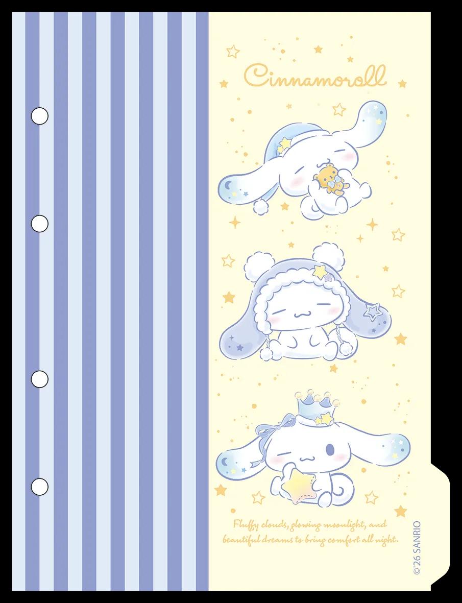 CADERNO COLLEGE CAPA DURA 80 FOLHAS ARGOLADO - CINNAMOROLL — miniatura 10