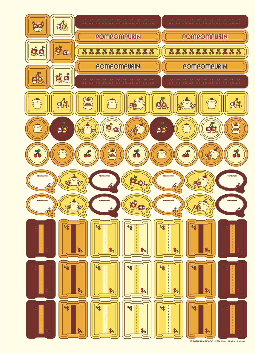 CADERNO COLLEGE CAPA DURA 80 FOLHAS ARGOLADO - POMPOMPURIN — miniatura 9