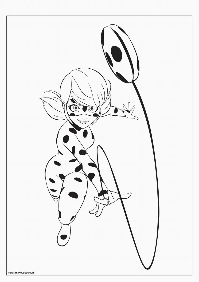 FOLHAS ILUSTRAÇÃO 180G A4 - MIRACULOUS — miniatura 14