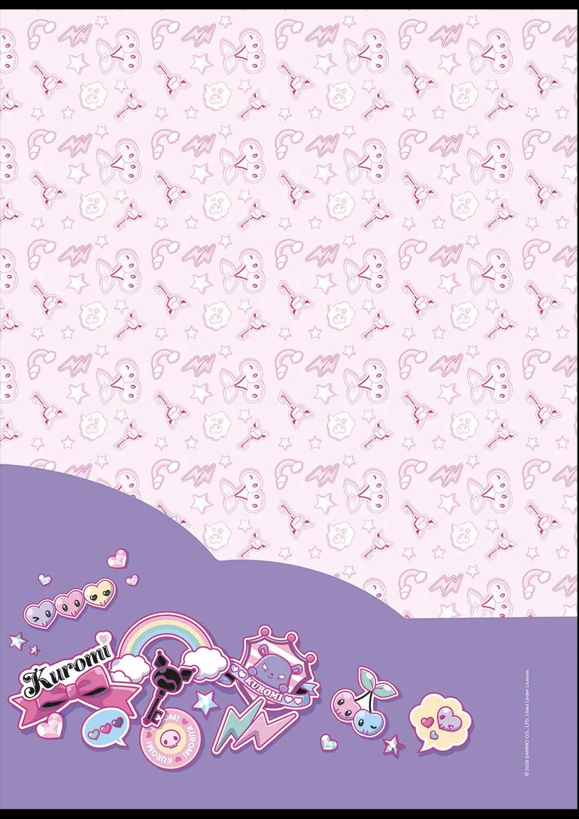 CADERNO ESPIRAL UNIVERSITÁRIO CAPA DURA 15 MATÉRIAS 240 FOLHAS - KUROMI — miniatura 12