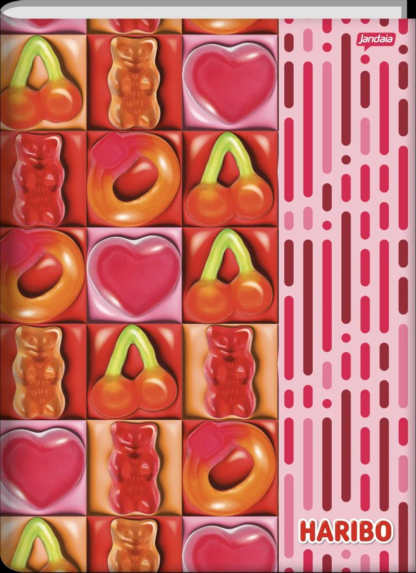 CADERNO BROCHURA CAPA DURA UNIVERSITÁRIO 80 FOLHAS - HARIBO — miniatura 4