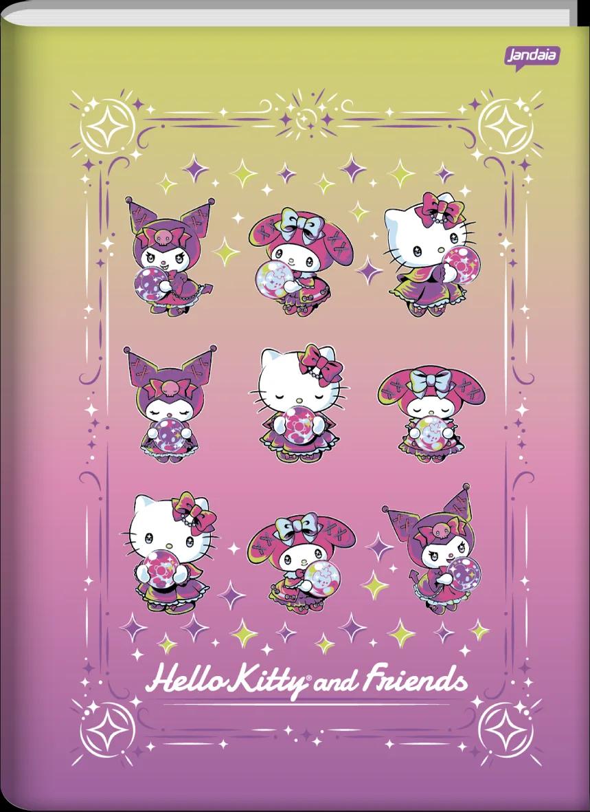 CADERNO BROCHURA CAPA DURA UNIVERSITÁRIO 80 FOLHAS - BESTIES FOREVER — miniatura 4