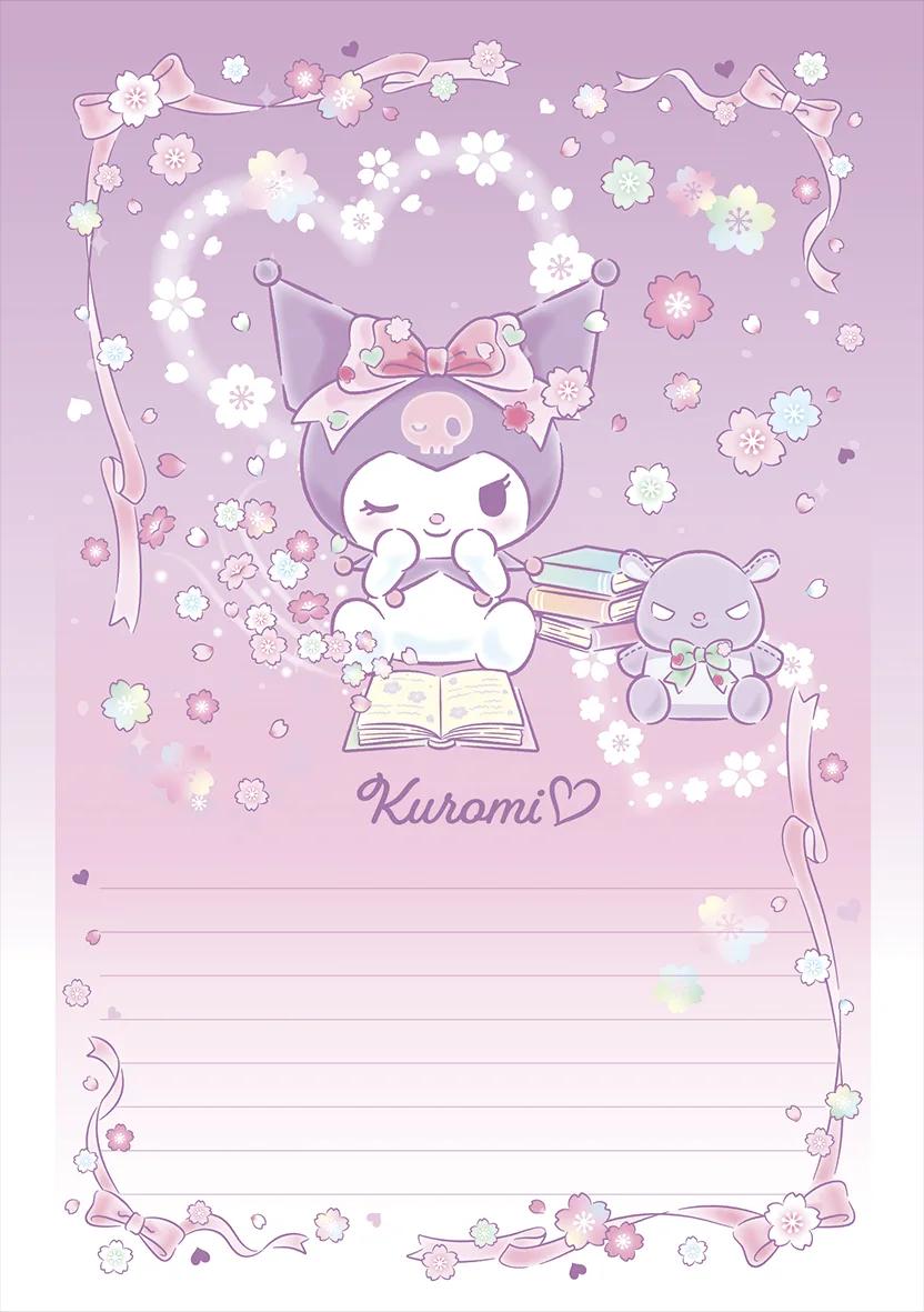CADERNO FLEXÍVEL PAPEL CARTA - KUROMI — miniatura 4