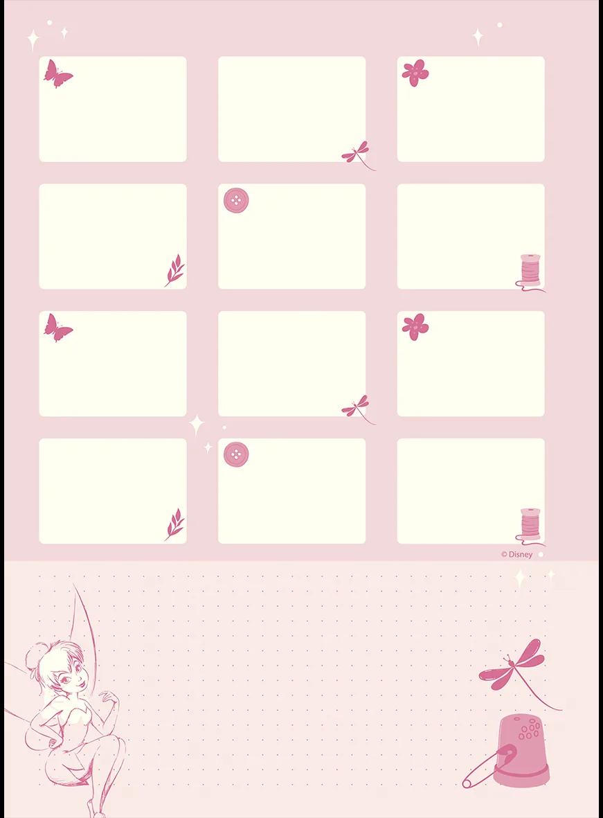 CADERNO ESPIRAL CAPA DURA 1/8 80 FOLHAS - TINKER BELL KRAFT — miniatura 9