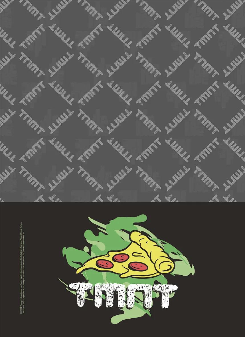 CADERNO ESPIRAL UNIVERSITÁRIO CAPA DURA 01 MATÉRIA 80 FOLHAS - TARTARUGAS NINJA — miniatura 6