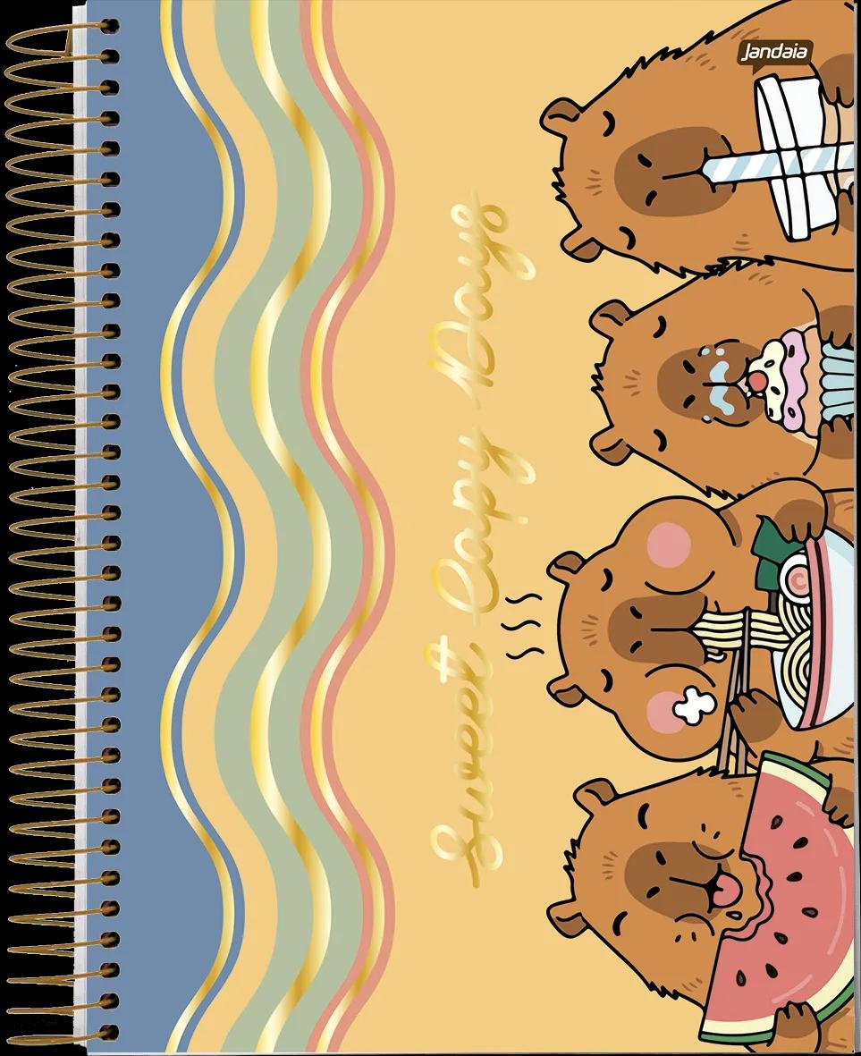 CADERNO ESPIRAL UNIVERSITÁRIO CAPA DURA 15 MATÉRIAS 240 FOLHAS - CAPYMOOD — miniatura 2