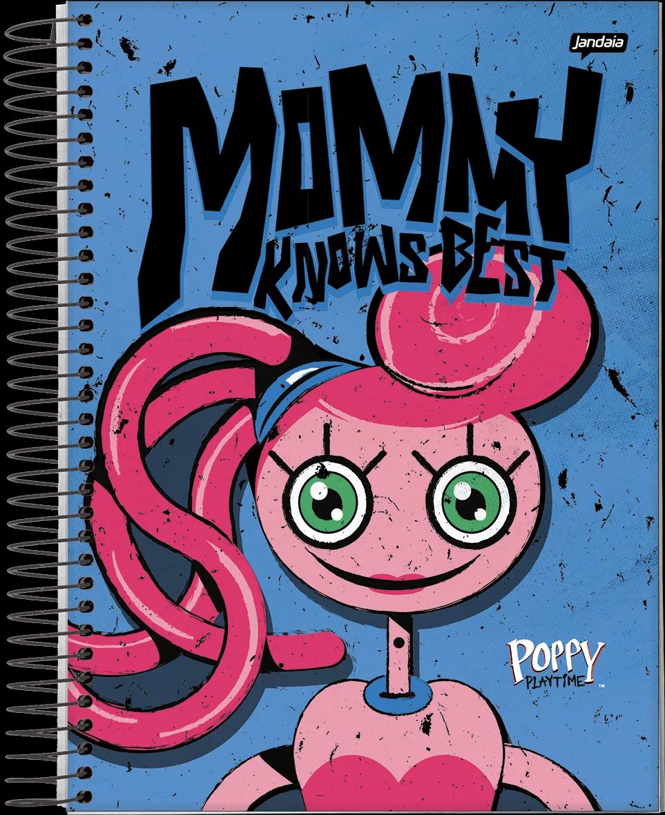 CADERNO ESPIRAL UNIVERSITÁRIO CAPA DURA 01 MATÉRIA 80 FOLHAS - POPPY PLAYTIME — miniatura 13