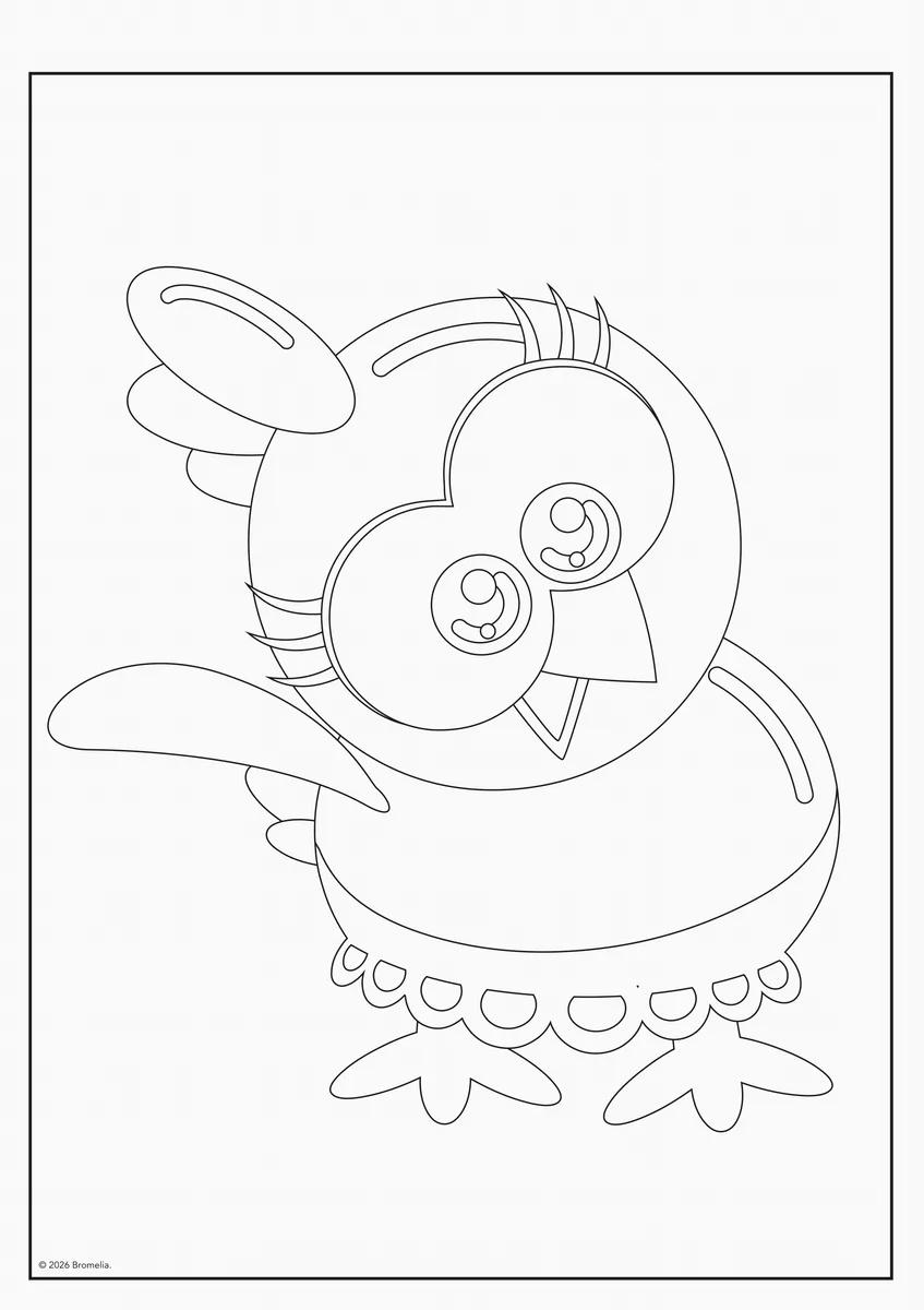 FOLHAS ILUSTRAÇÃO 180G A4 - GALINHA PINTADINHA — miniatura 17