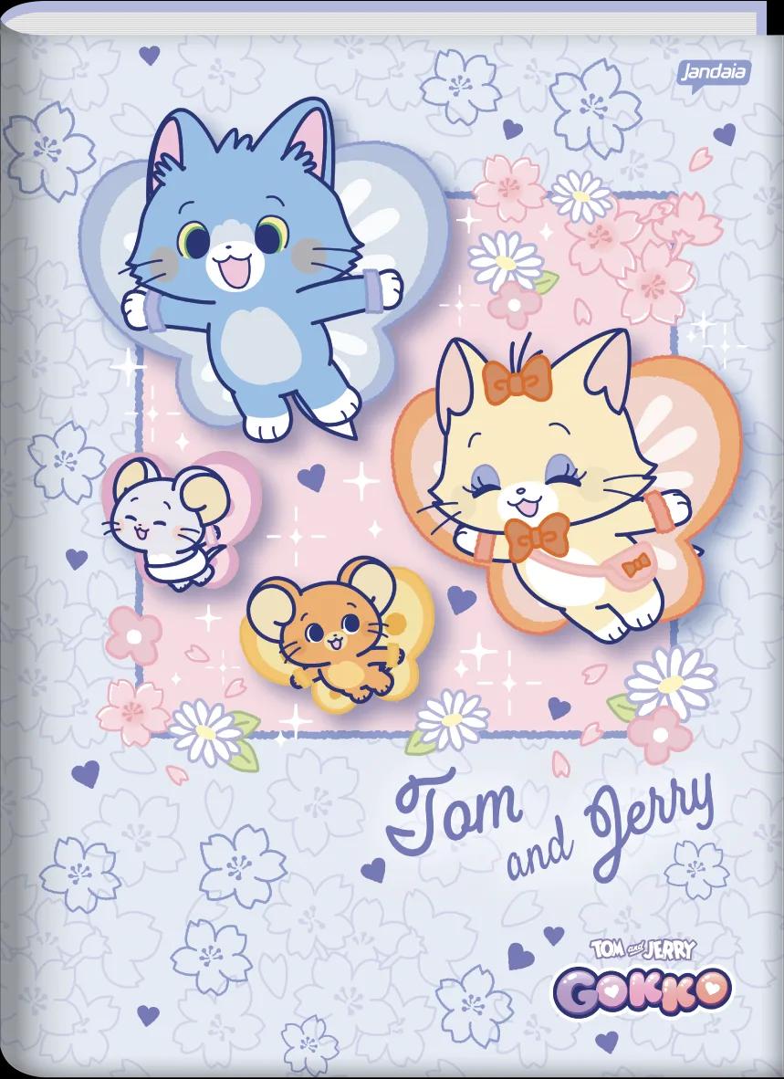 CADERNO BROCHURA CAPA DURA UNIVERSITÁRIO 80 FOLHAS - GOKKO: TOM & JERRY — miniatura 2