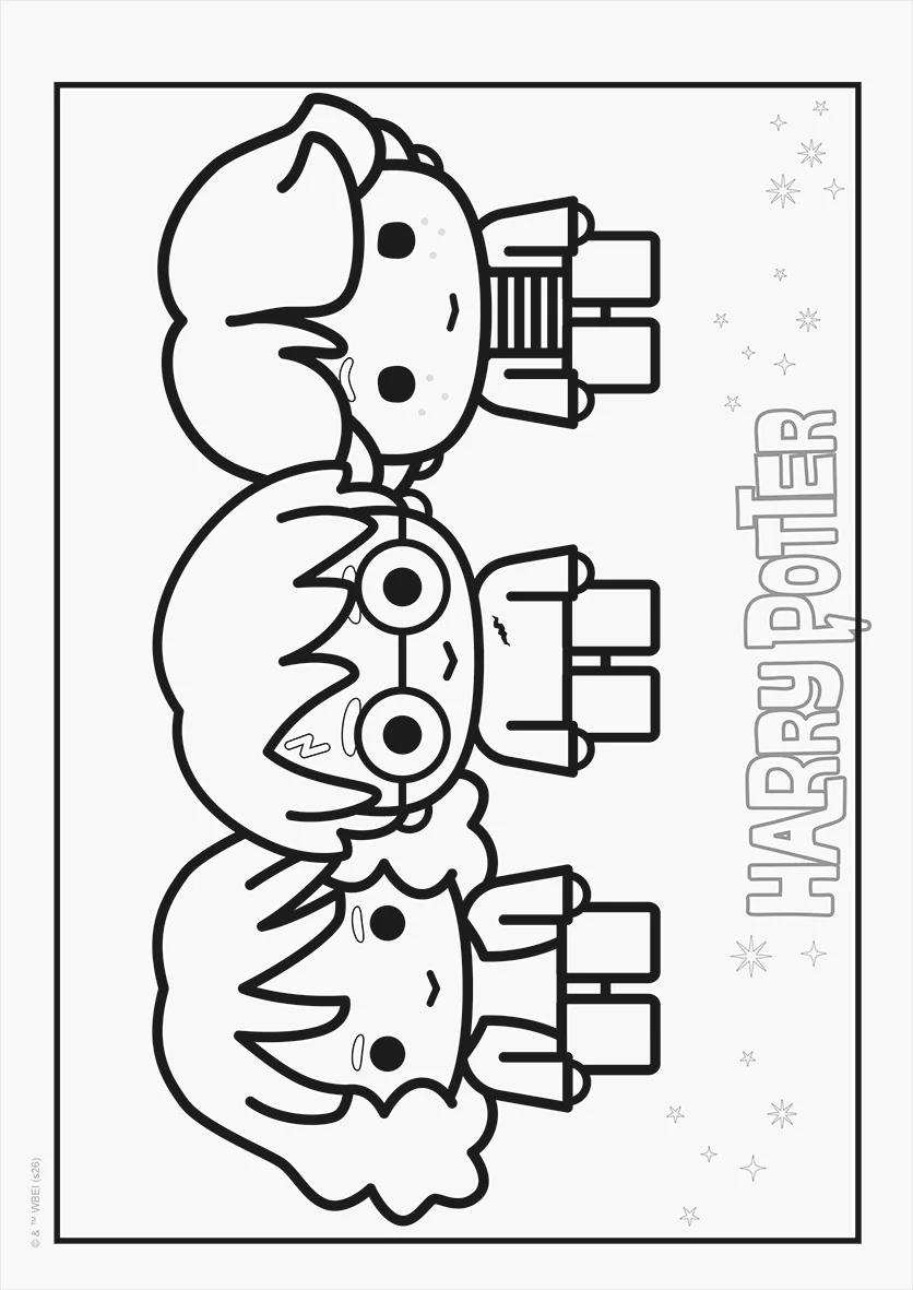 FOLHAS ILUSTRAÇÃO 180G A4 - HARRY POTTER — miniatura 6
