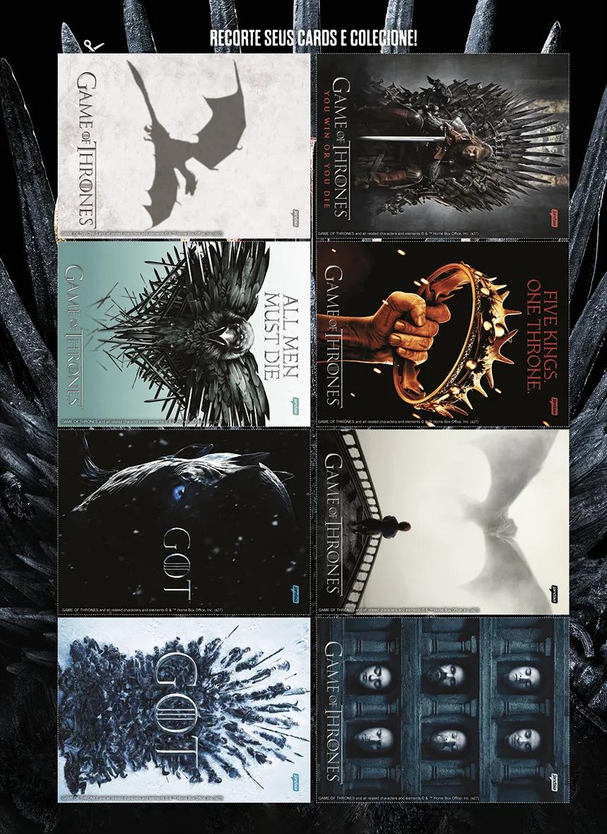 CADERNO ESPIRAL UNIVERSITÁRIO CAPA DURA 15 MATÉRIAS 240 FOLHAS - GAME OF THRONES — miniatura 9