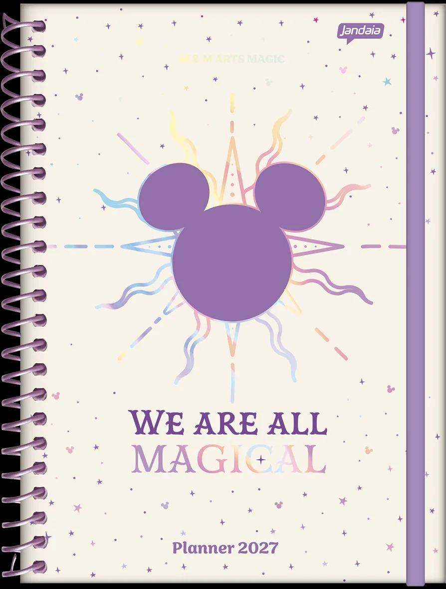 AGENDA PLANEJAMENTO ESPIRAL 175X242MM - MICKEY ARTS MAGIC — miniatura 4