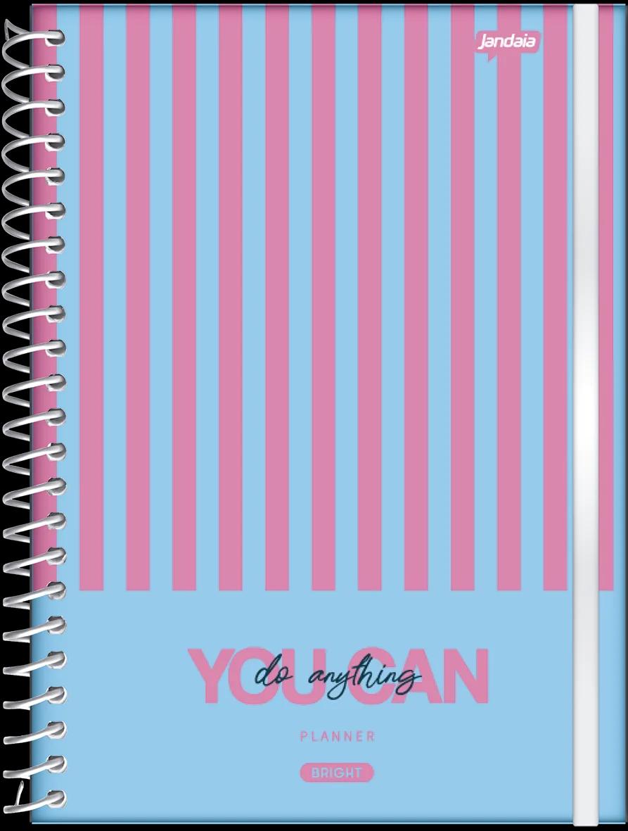 AGENDA PLANEJAMENTO ESPIRAL 175X242MM 80FLS - BRIGHT