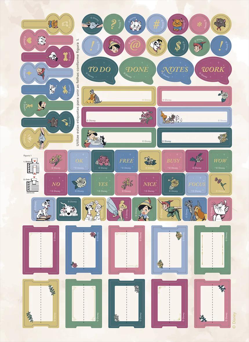 CADERNO ESPIRAL UNIVERSITÁRIO CAPA DURA 10 MATÉRIAS 160 FOLHAS - DISNEY CLÁSSICOS — miniatura 10