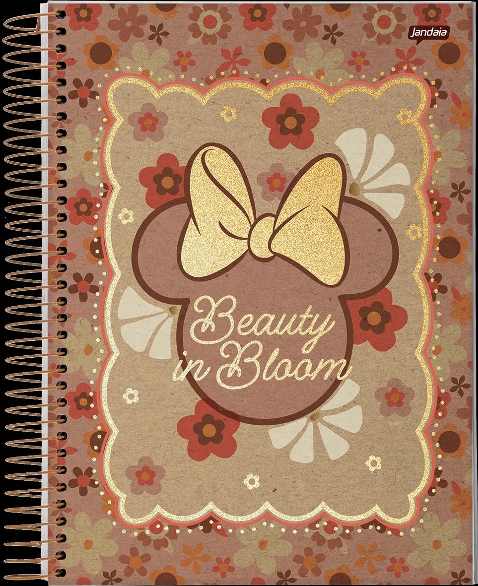 CADERNO ESPIRAL UNIVERSITÁRIO CAPA DURA 10 MATÉRIAS 160 FOLHAS - MICKEY & MINNIE ARTS KRAFT — miniatura 4