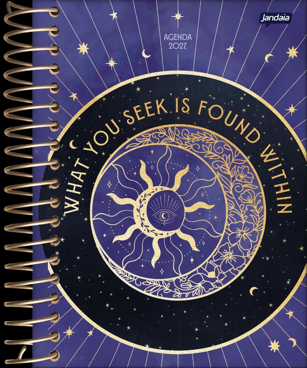AGENDA DIARIA ESPIRAL 133X178MM 176 FOLHAS - MYSTIC — miniatura 2