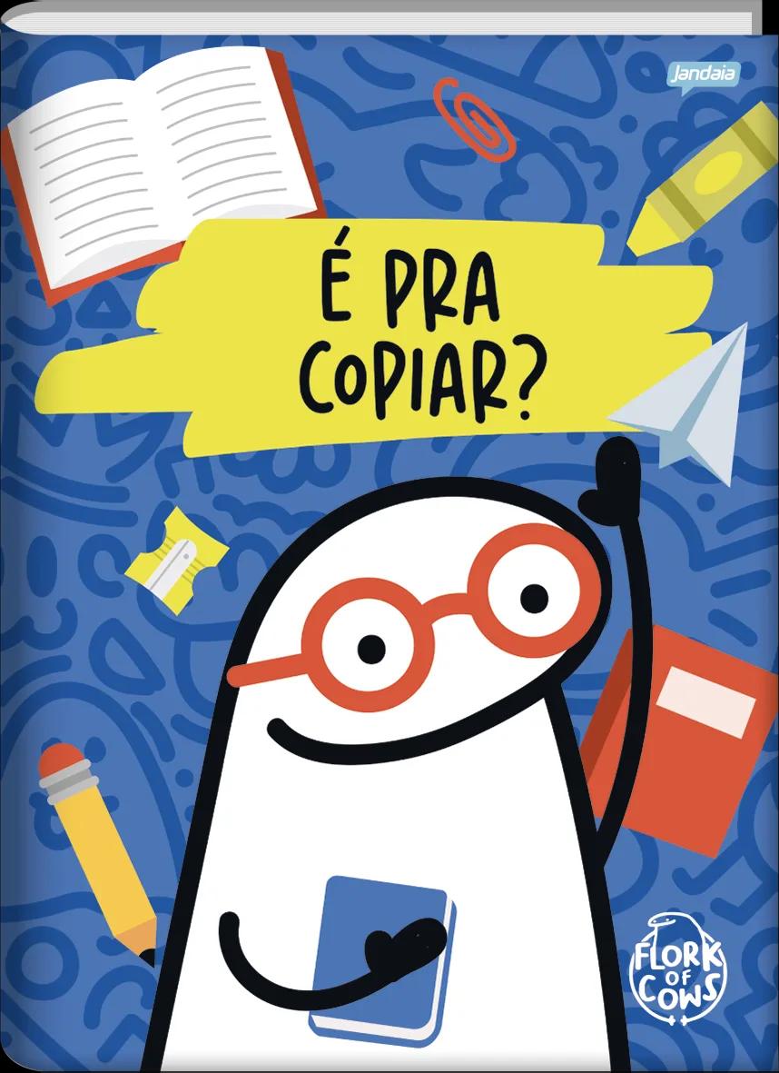 CADERNO BROCHURA CAPA DURA UNIVERSITÁRIO 80 FOLHAS - FLORK — miniatura 2
