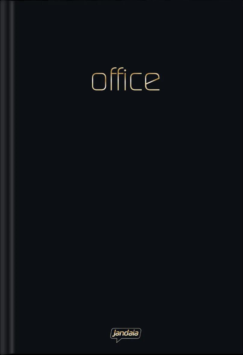 CADERNO LOMBADA QUADRADA CAPA DURA 160 FOLHAS - OFFICE