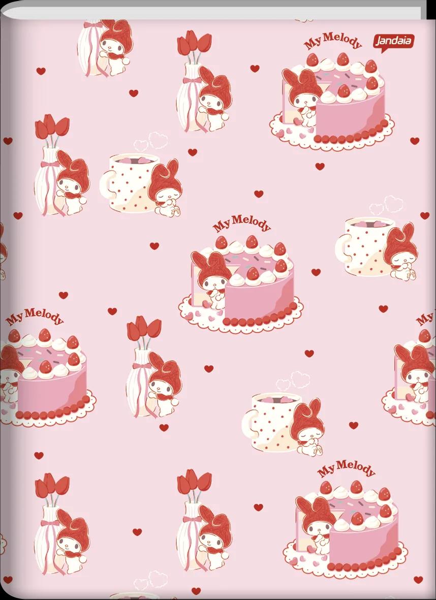 CADERNO BROCHURA CAPA DURA 1/4 80 FOLHAS - MY MELODY — miniatura 5