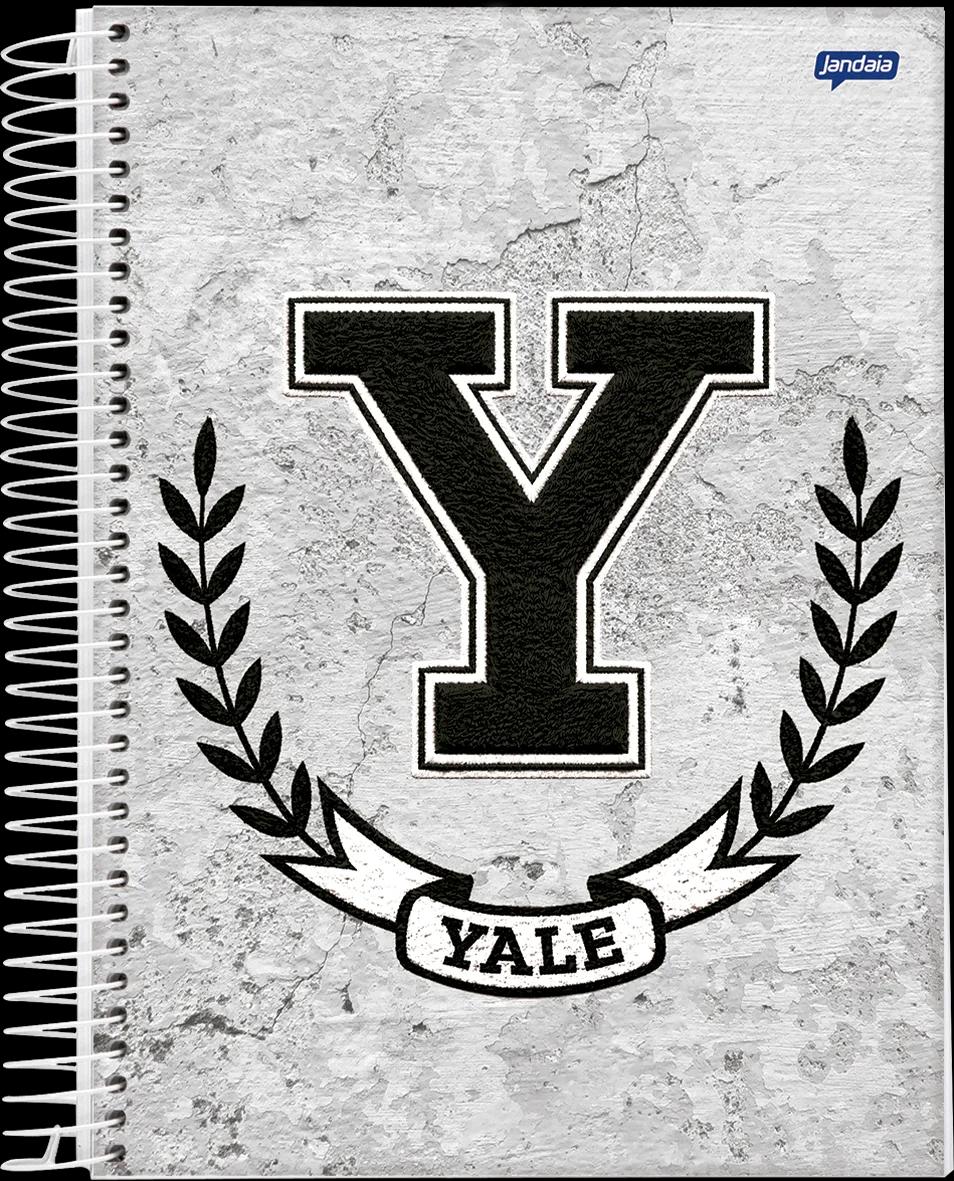 CADERNO ESPIRAL UNIVERSITÁRIO CAPA DURA 10 MATÉRIAS 200 FOLHAS - YALE — miniatura 4