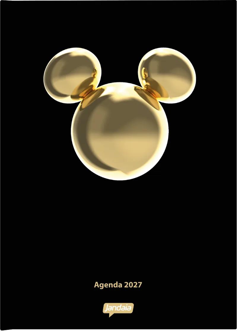 AGENDA DIARIA LOMBADA QUADRADA 117X162MM - MICKEY HEADS — miniatura 2