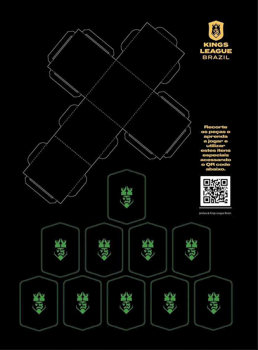 CADERNO ESPIRAL UNIVERSITÁRIO 10x1 200X275MM 160FLS - KINGS LEAGUE BRAZIL — miniatura 12