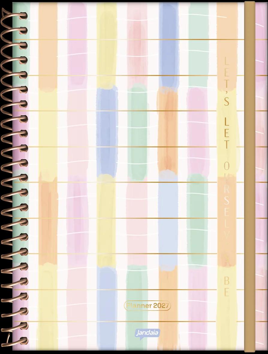 AGENDA PLANEJAMENTO ESPIRAL 175X242MM 80 FOLHAS - LA CREME — miniatura 2