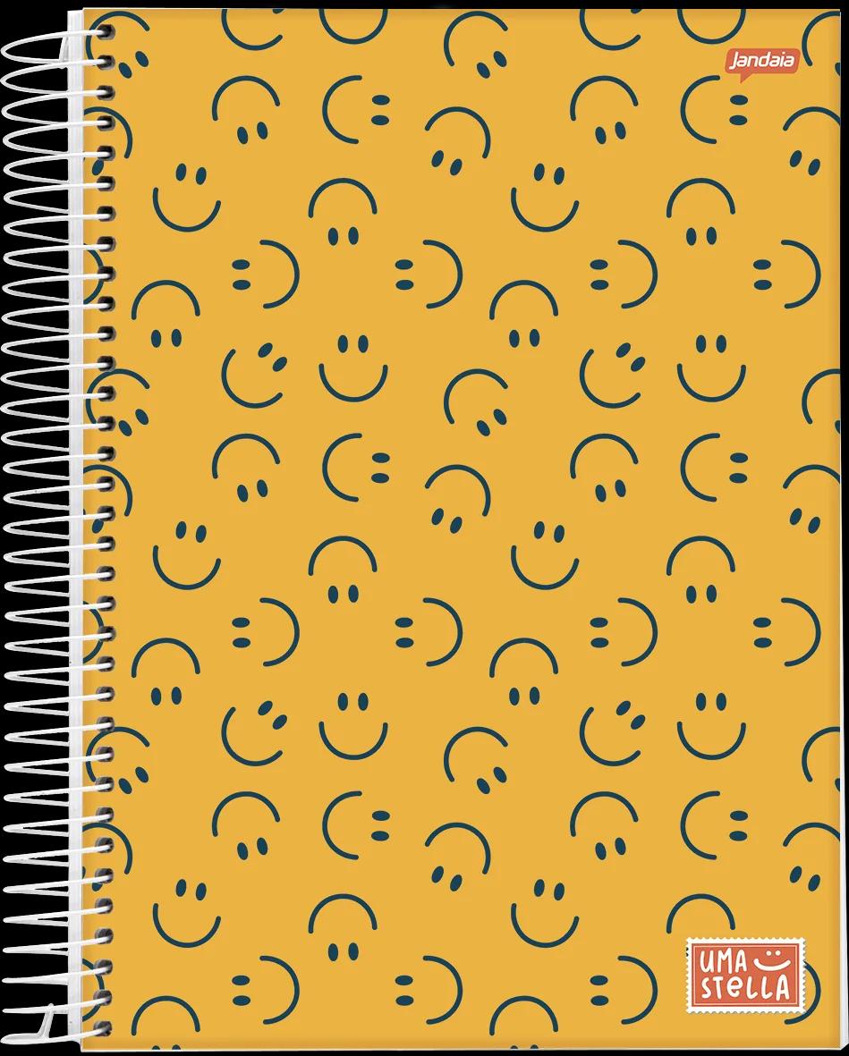 CADERNO ESPIRAL UNIVERSITÁRIO CAPA DURA 01 MATÉRIA 80 FOLHAS - STELLA — miniatura 2