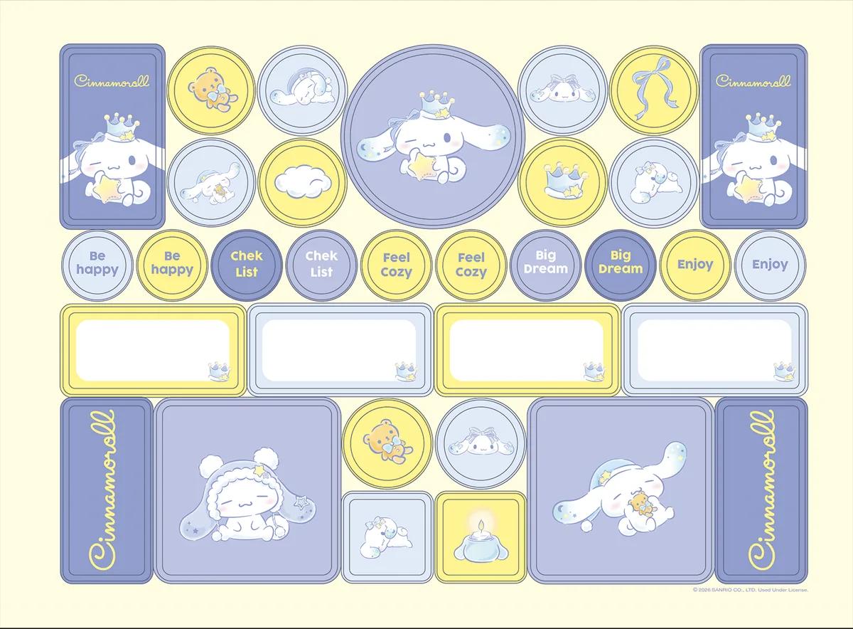 CADERNO ESPIRAL CAPA DURA 80 FOLHAS CARTOGRAFIA - CINNAMOROLL