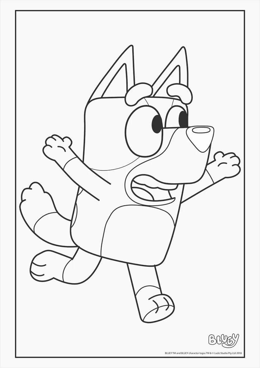 FOLHAS ILUSTRAÇÃO 180G A4 - BLUEY — miniatura 17