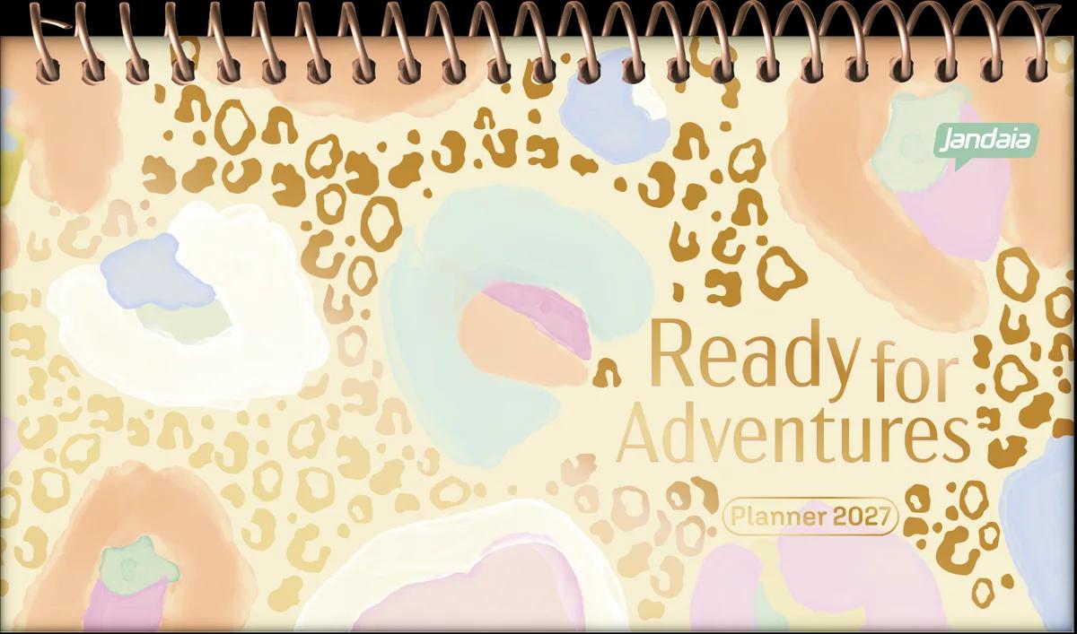 AGENDA DIARIA ESPIRAL 162X90MM 64 FOLHAS - LA CREME