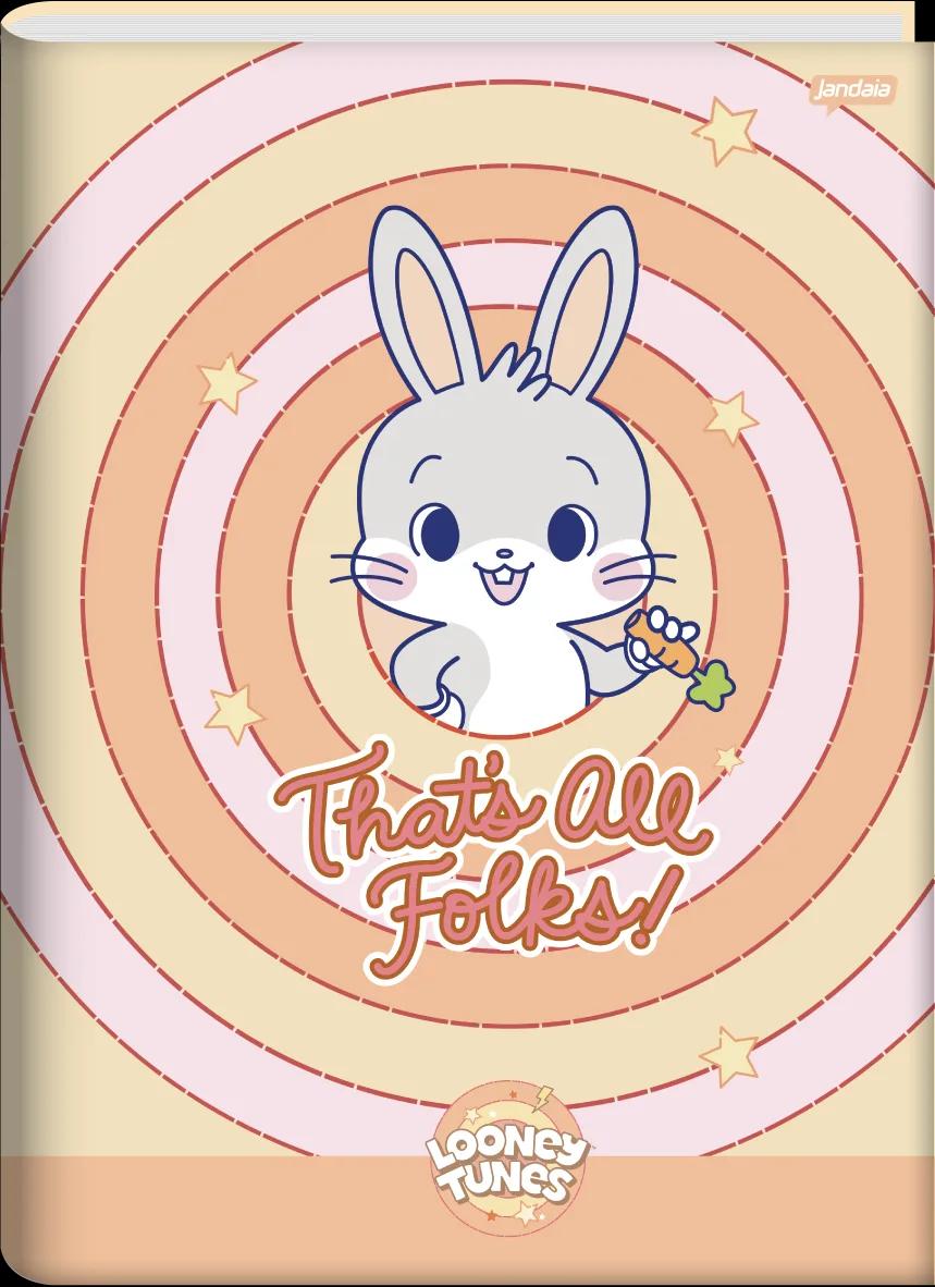 CADERNO BROCHURA CAPA DURA UNIVERSITÁRIO 80 FOLHAS - GOKKO: LOONEY TUNES — miniatura 4