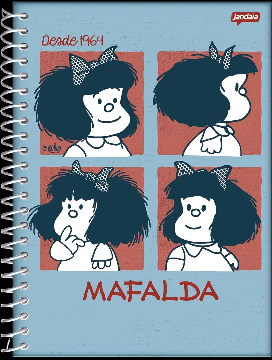 CADERNO ESPIRAL CAPA DURA 01 MATÉRIA COLLEGE - MAFALDA — miniatura 5