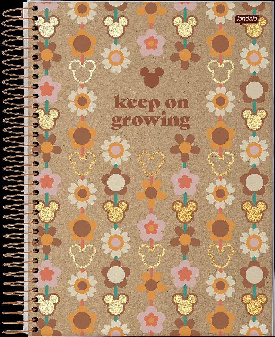 CADERNO ESPIRAL UNIVERSITÁRIO CAPA DURA 01 MATÉRIA 80 FOLHAS - MICKEY & MINNIE ARTS KRAFT — miniatura 13