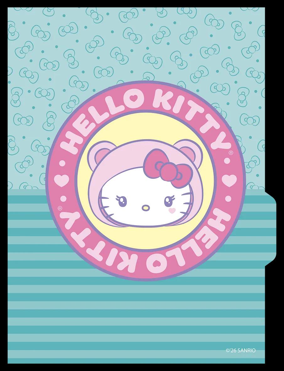 CADERNO COLLEGE CAPA DURA 80 FOLHAS ARGOLADO - HELLO KITTY — miniatura 6