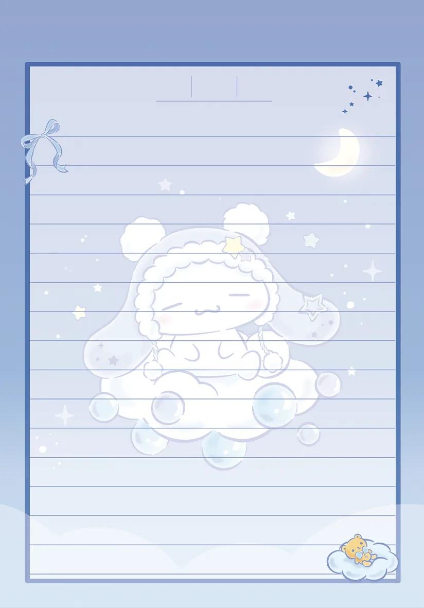 CADERNO GARRA DUPLA FLEXÍVEL 1/8 80 FOLHAS - CINNAMOROLL — miniatura 2