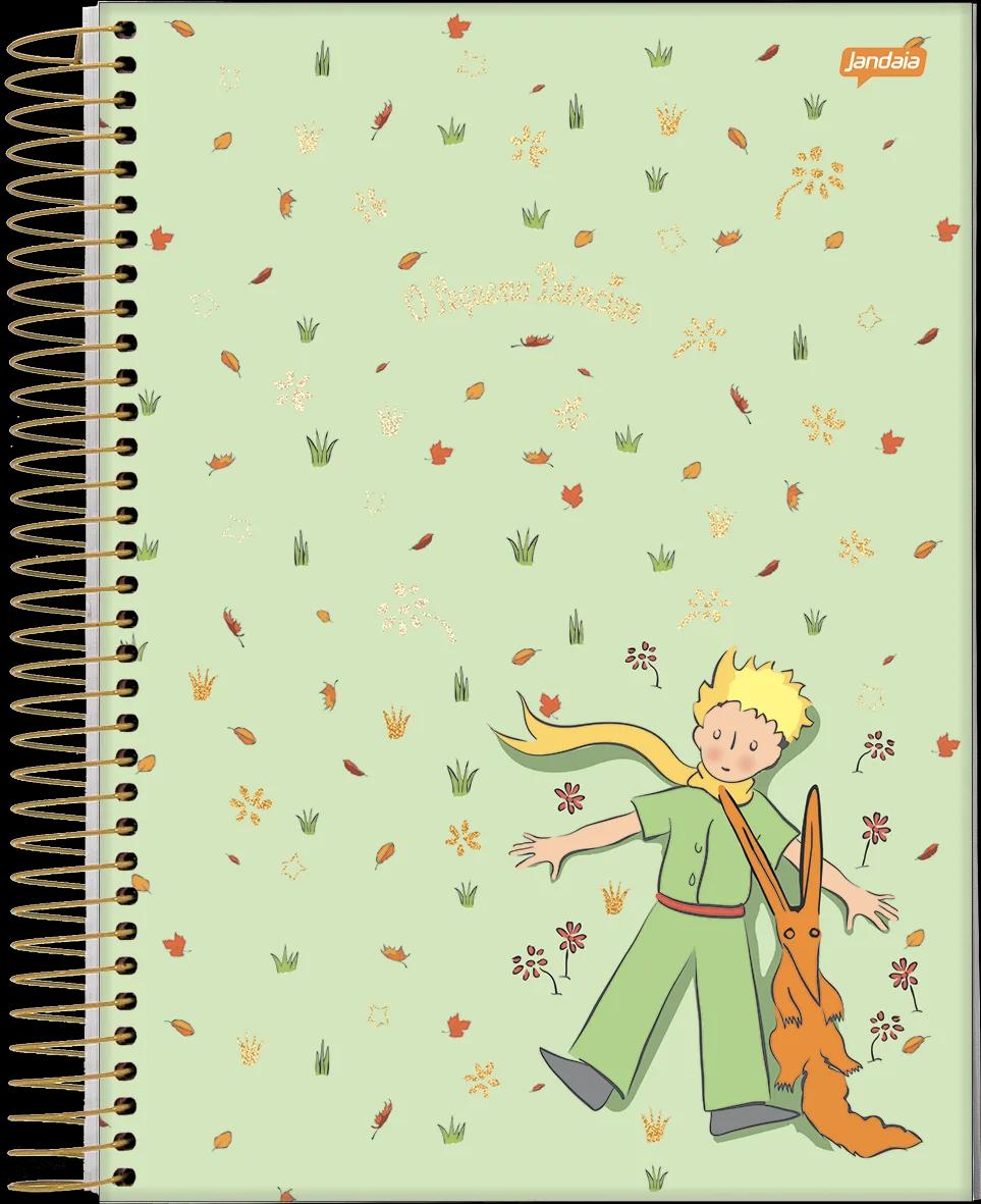 CADERNO ESPIRAL UNIVERSITÁRIO CAPA DURA 01 MATÉRIA 96 FOLHAS - O PEQUENO PRÍNCIPE — miniatura 14
