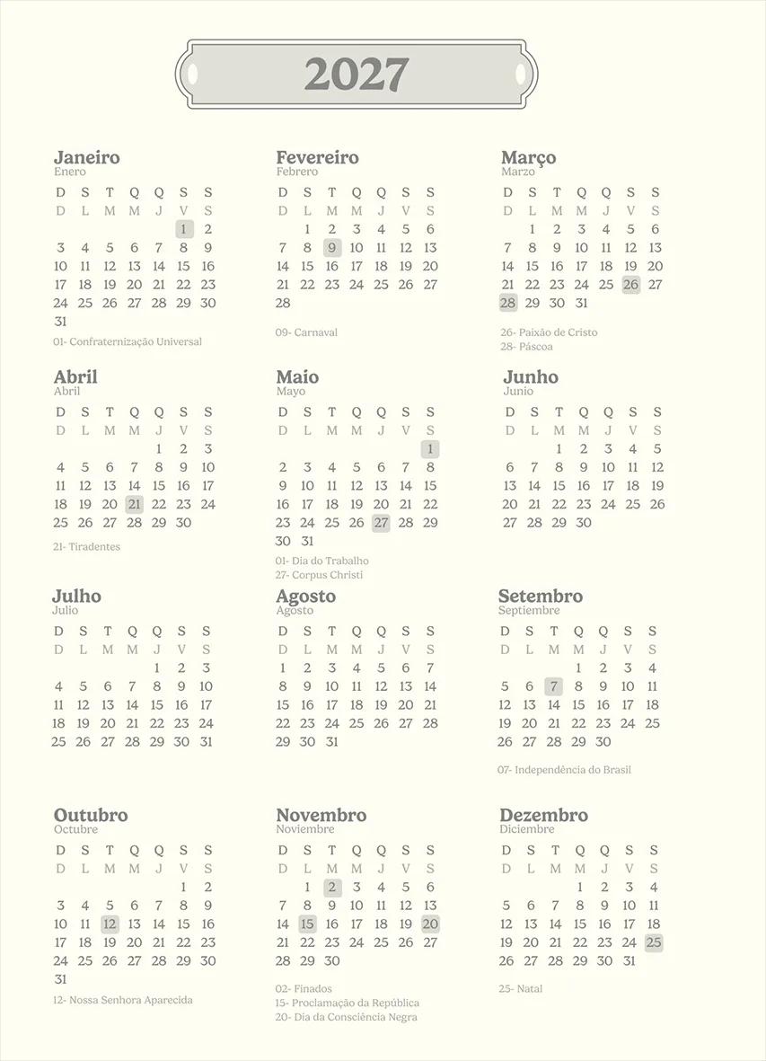 AGENDA DIÁRIA LOMBADA QUADRADA 117X162MM 112FLS - KRAFT GOLD — miniatura 4