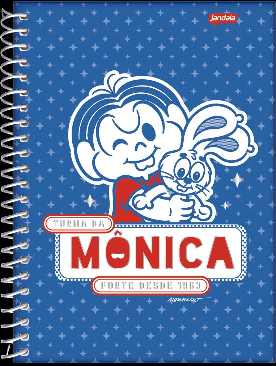 CADERNO ESPIRAL COLLEGE 175X242MM 80FLS - TURMA DA MÔNICA — imagem 1