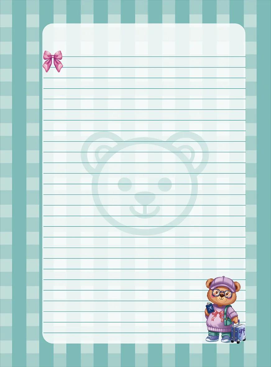 CADERNO LOMBADA QUADRADA CAPA DURA 112 FOLHAS - BEAR THE BEAR — miniatura 4