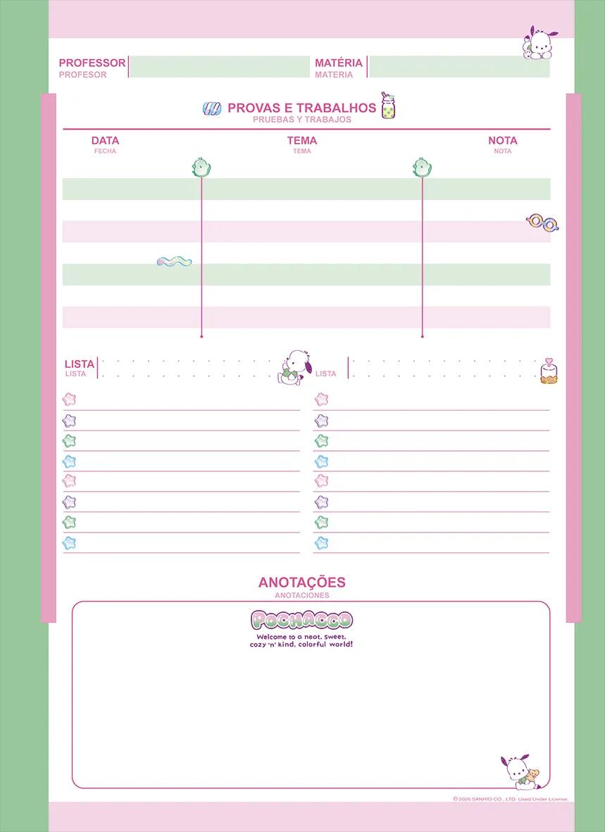 CADERNO ESPIRAL UNIVERSITÁRIO CAPA DURA 01 MATÉRIA 80 FOLHAS - POCHACCO — miniatura 11