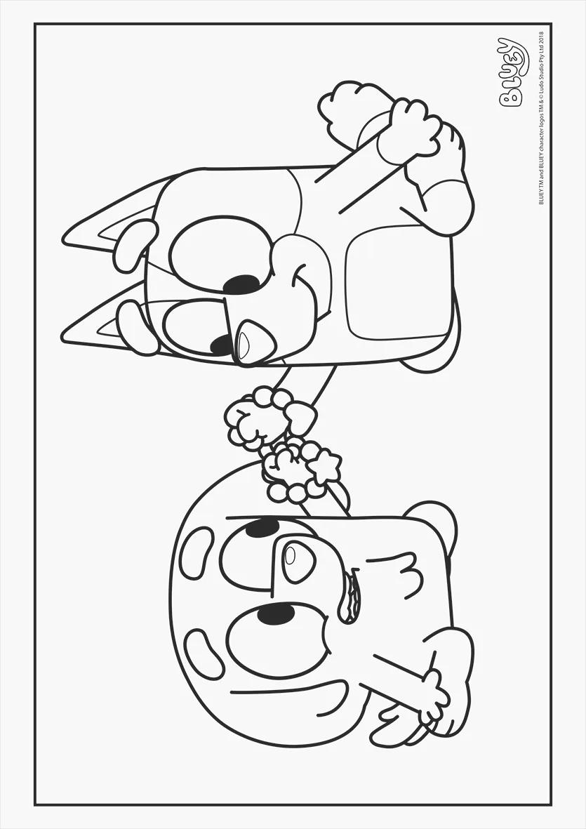 FOLHAS ILUSTRAÇÃO 180G A4 - BLUEY — miniatura 10