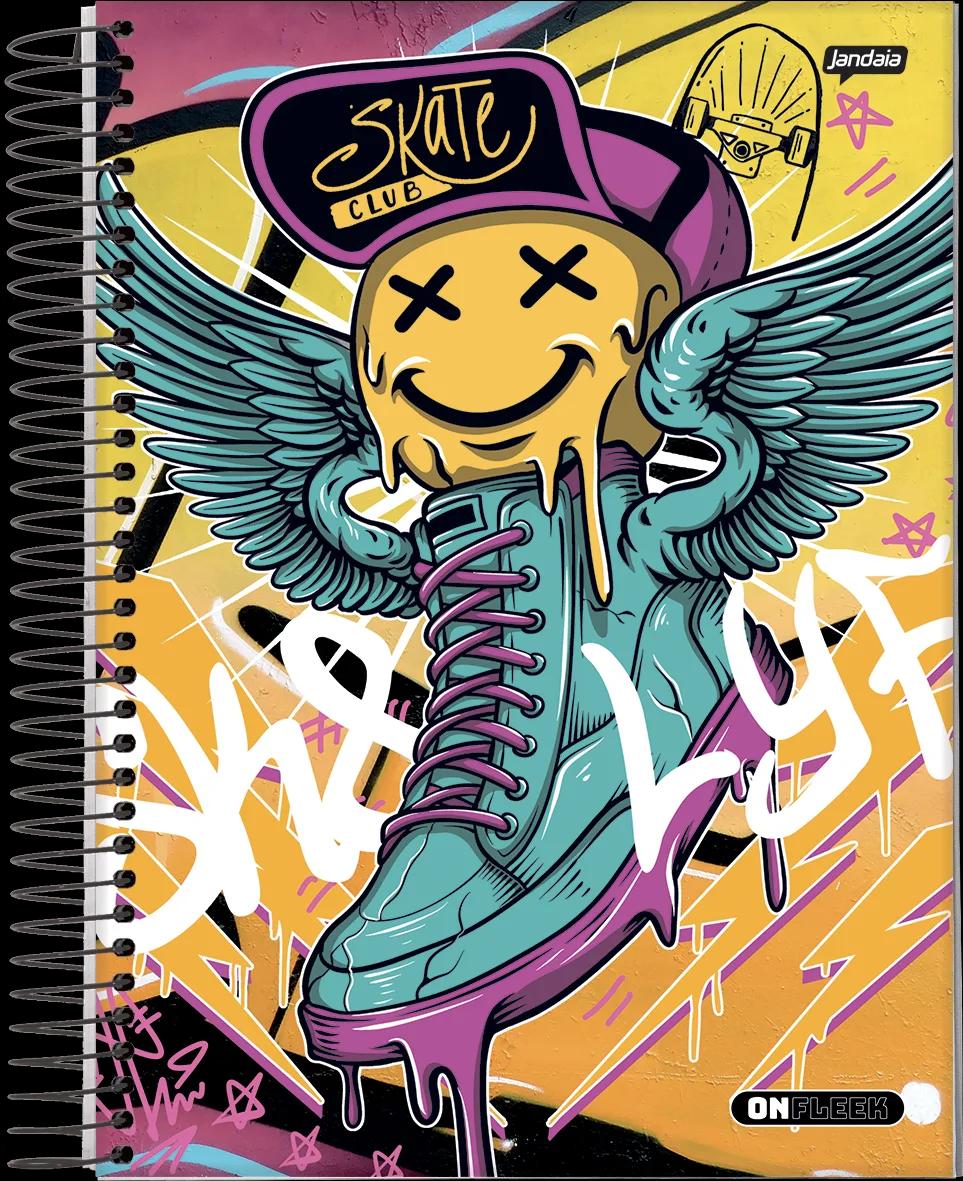 CADERNO ESPIRAL UNIVERSITÁRIO CAPA DURA 12 MATÉRIAS 240 FOLHAS - ON FLEEK — miniatura 8