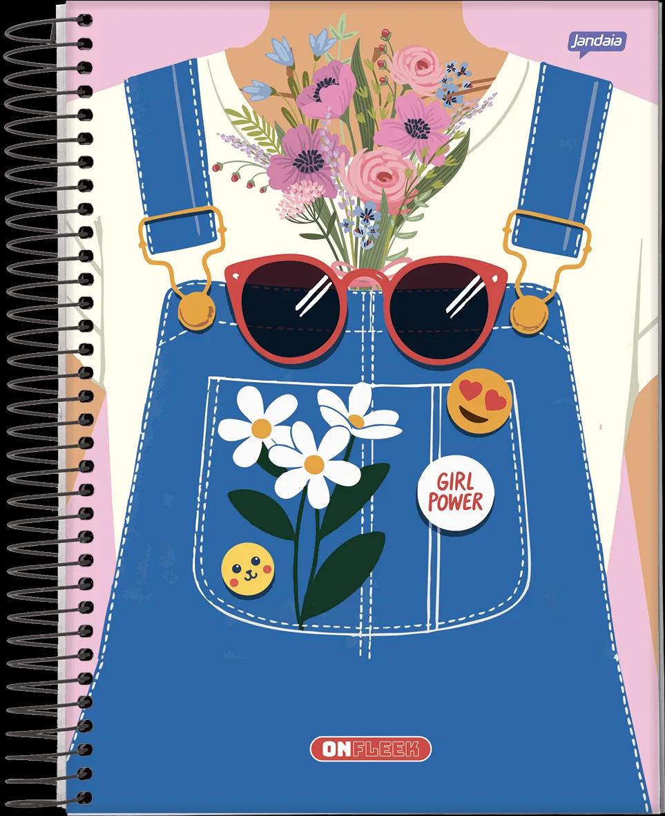 CADERNO ESPIRAL UNIVERSITÁRIO CAPA DURA 15 MATÉRIAS 300 FOLHAS - ON FLEEK — miniatura 3