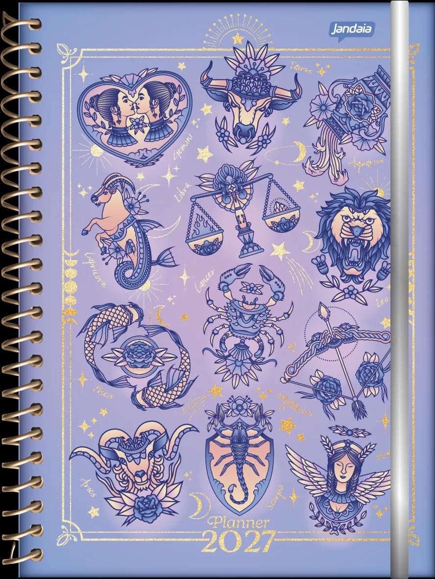AGENDA PLANEJAMENTO ESPIRAL 175X242MM 80 FOLHAS - MYSTIC — miniatura 2