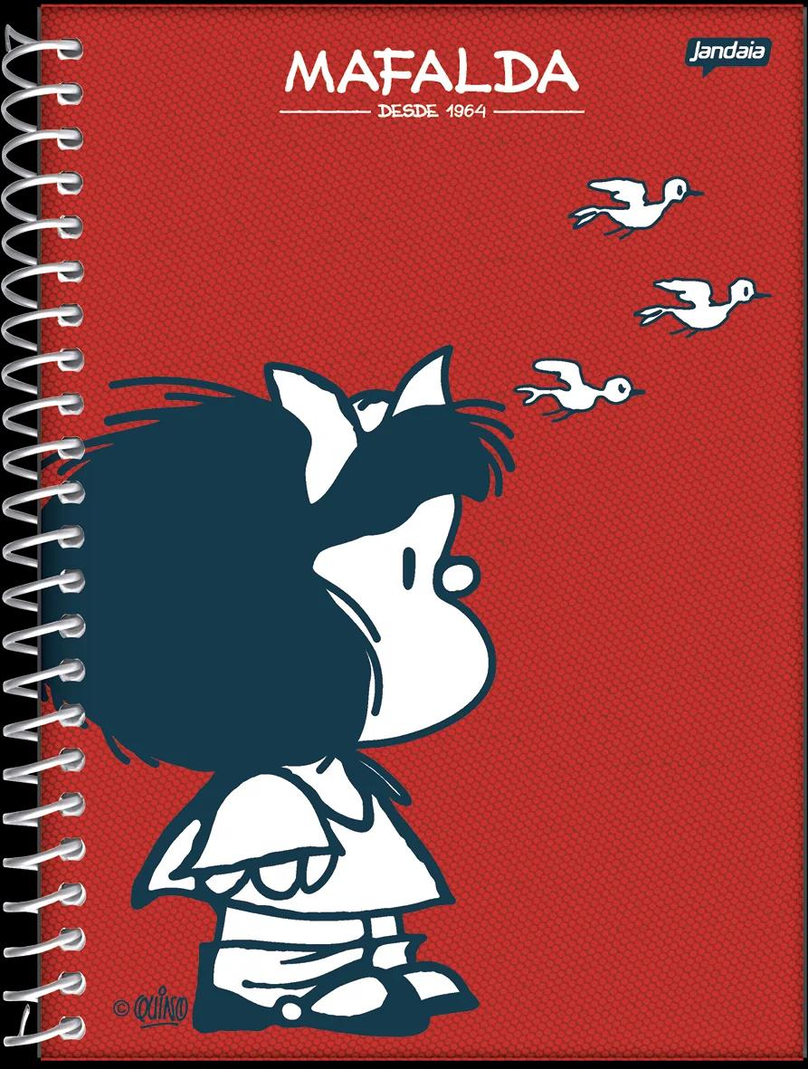 CADERNO ESPIRAL CAPA DURA 10 MATÉRIAS COLLEGE - MAFALDA — miniatura 6